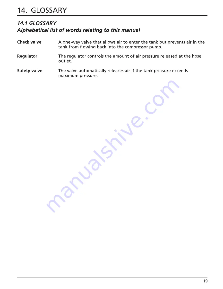 Draper DA200 Instruction Manual Download Page 21