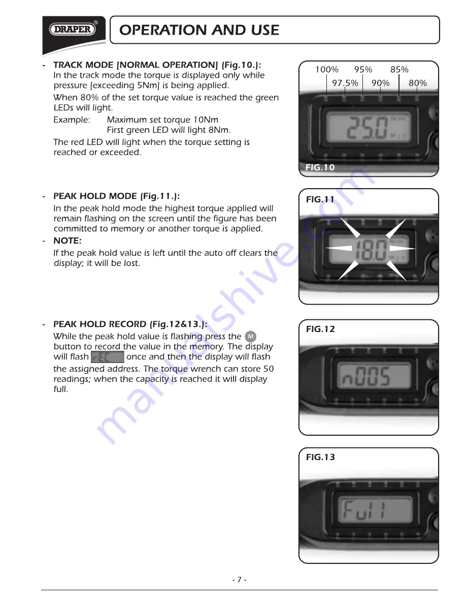 Draper ETW27-135 Instructions For Use Manual Download Page 8