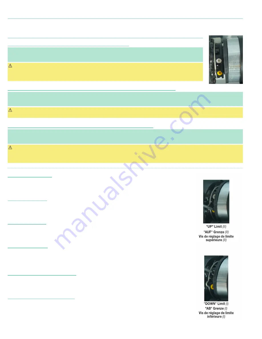 Draper Premier 220V Installation & Operation Instructions Download Page 6