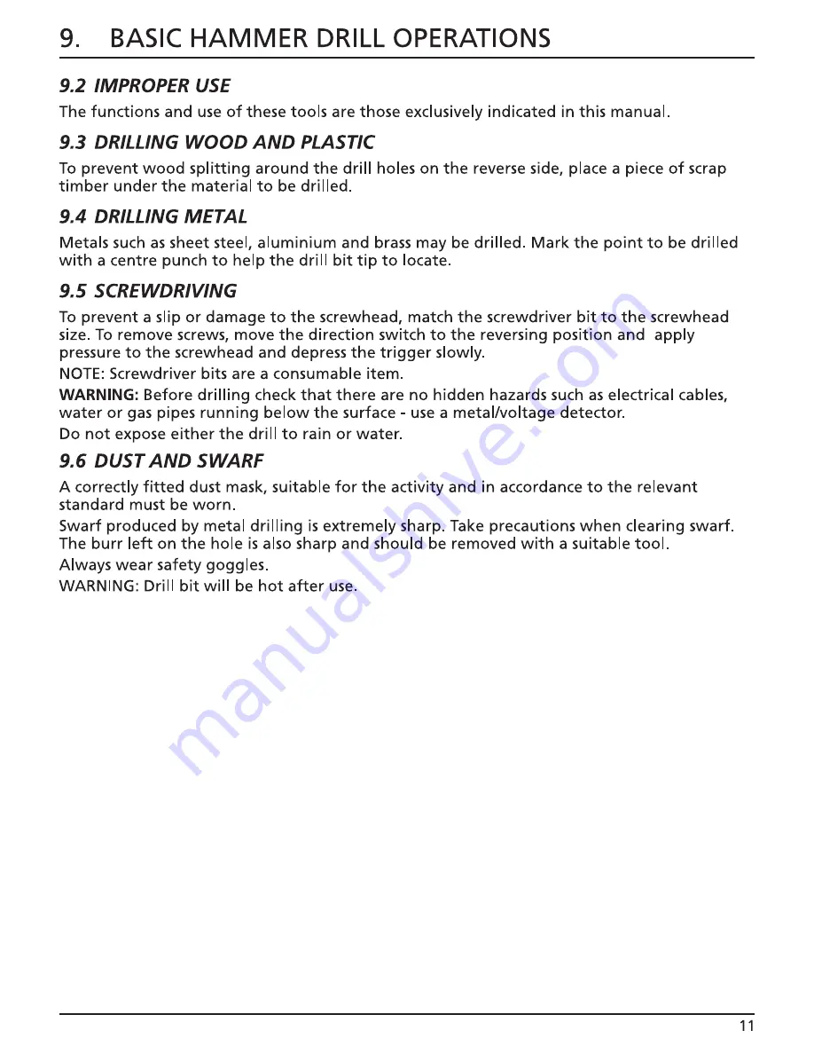 Draper PT600ID Instructions For Download Page 13