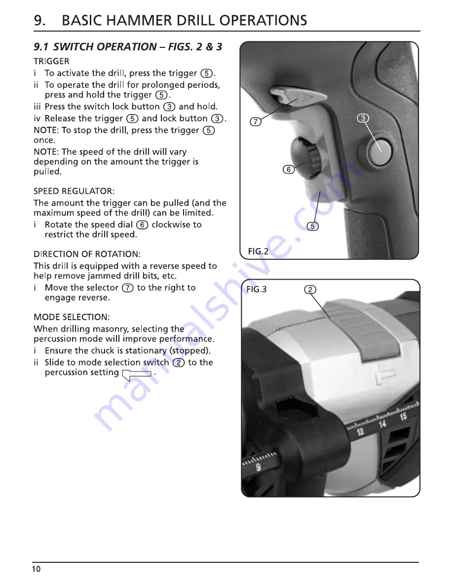 Draper PT810ID Instructions Manual Download Page 12