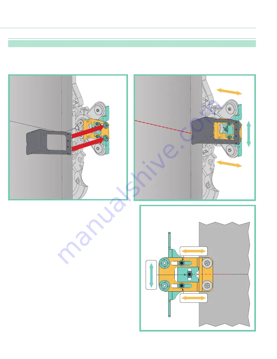 Draper SmartTrim for Barco UniSee Installation Instructions Manual Download Page 6