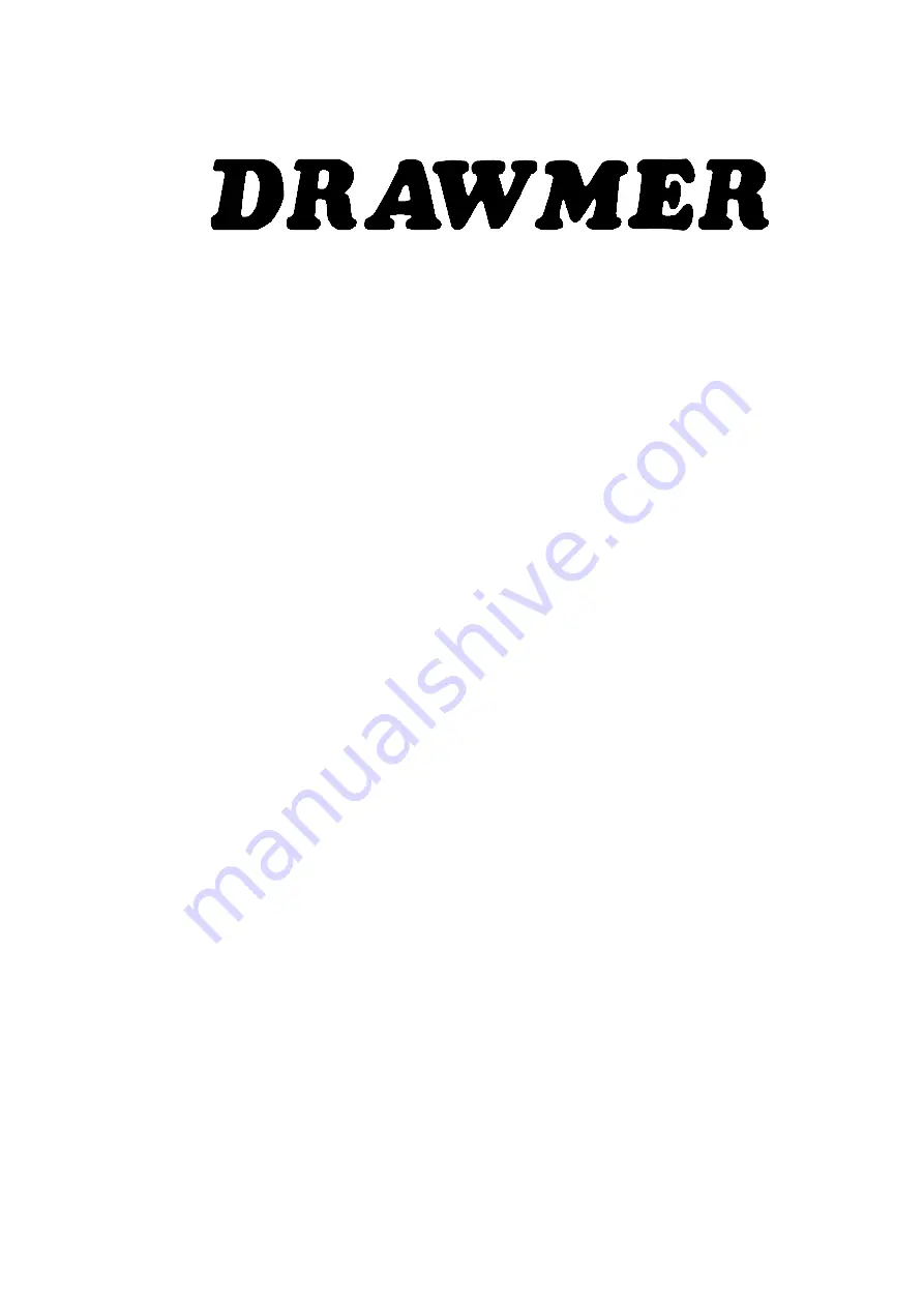 Drawmer dl441 Скачать руководство пользователя страница 1