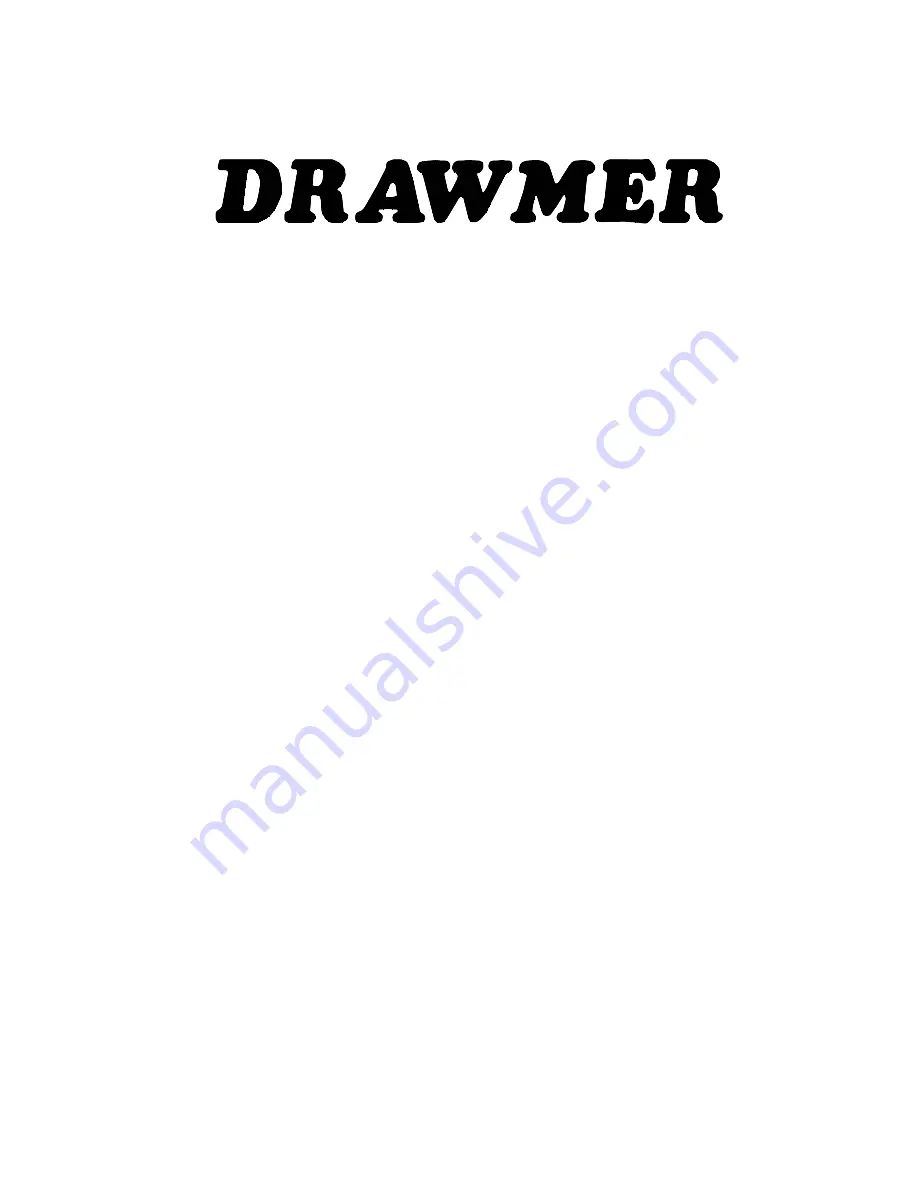 Drawmer DS404 Скачать руководство пользователя страница 1