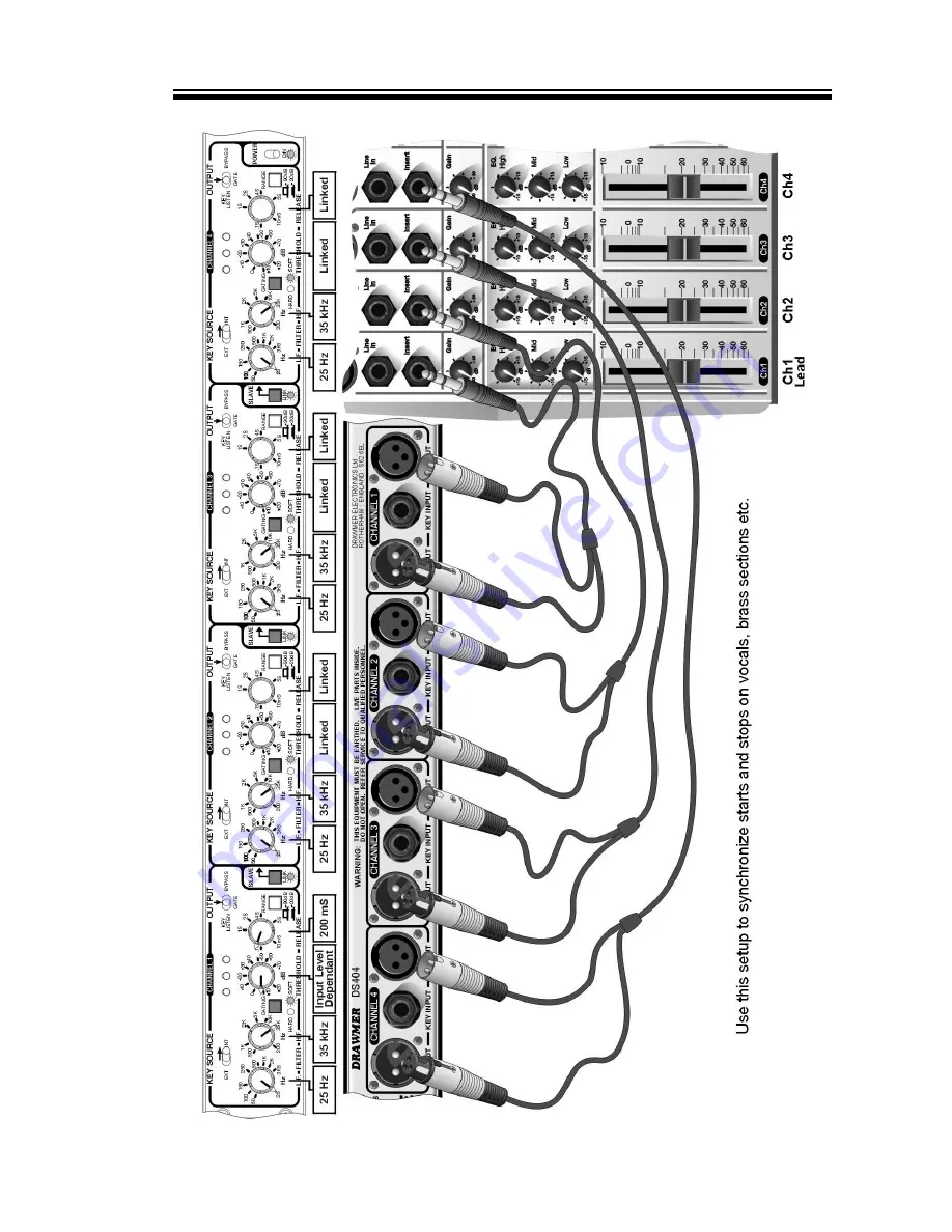 Drawmer DS404 Operator'S Manual Download Page 11