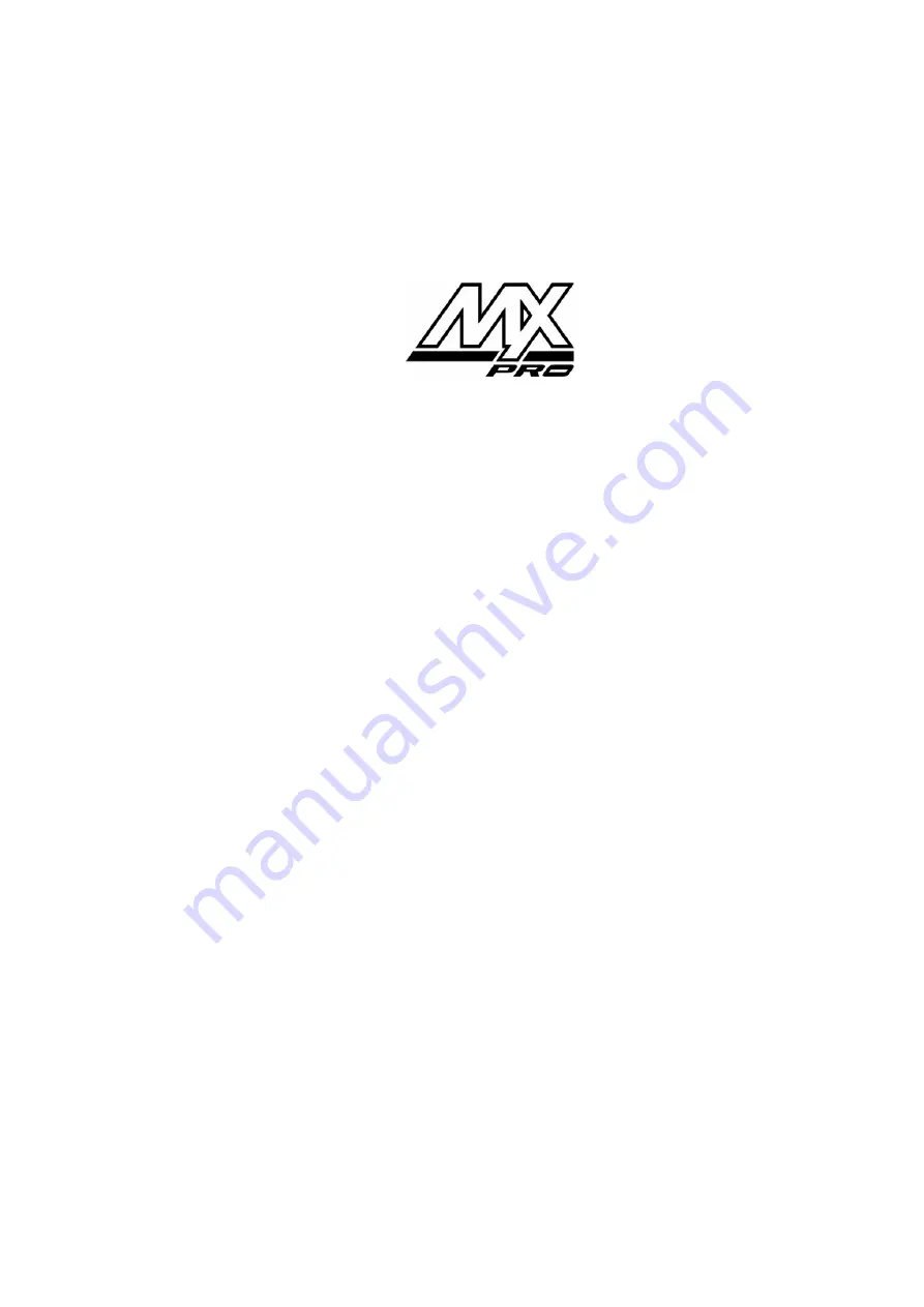 Drawmer MXPro MX30 Operator'S Manual Download Page 1