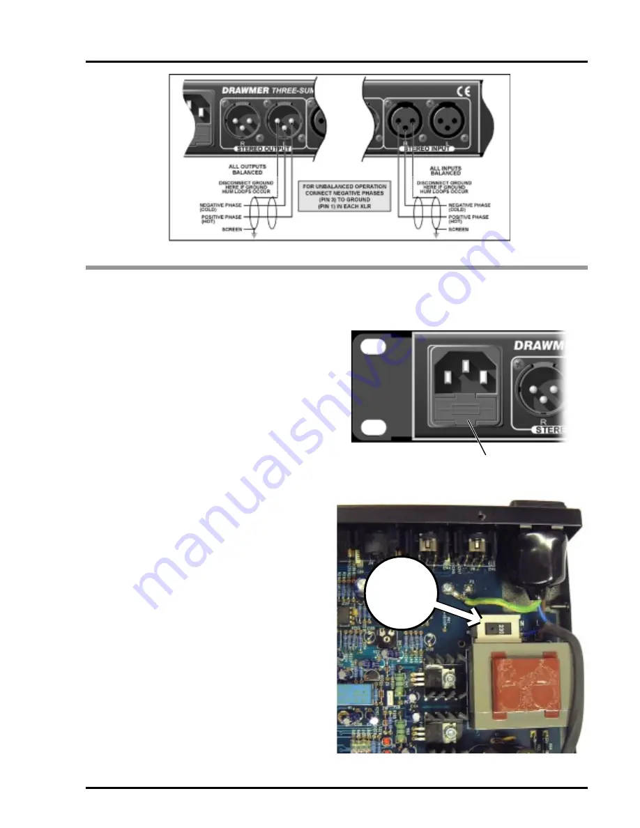 Drawmer THREE-SUM Operator'S Manual Download Page 5