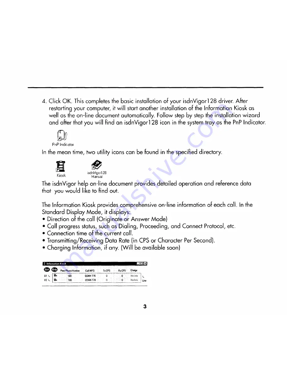 Draytek isdnVigor 128 Getting Started Download Page 6