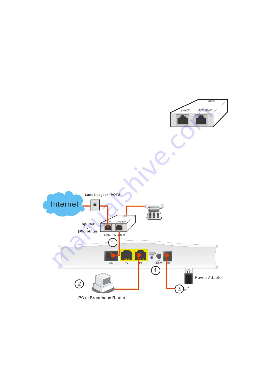 Draytek Vigor 160 Series Quick Start Manual Download Page 10