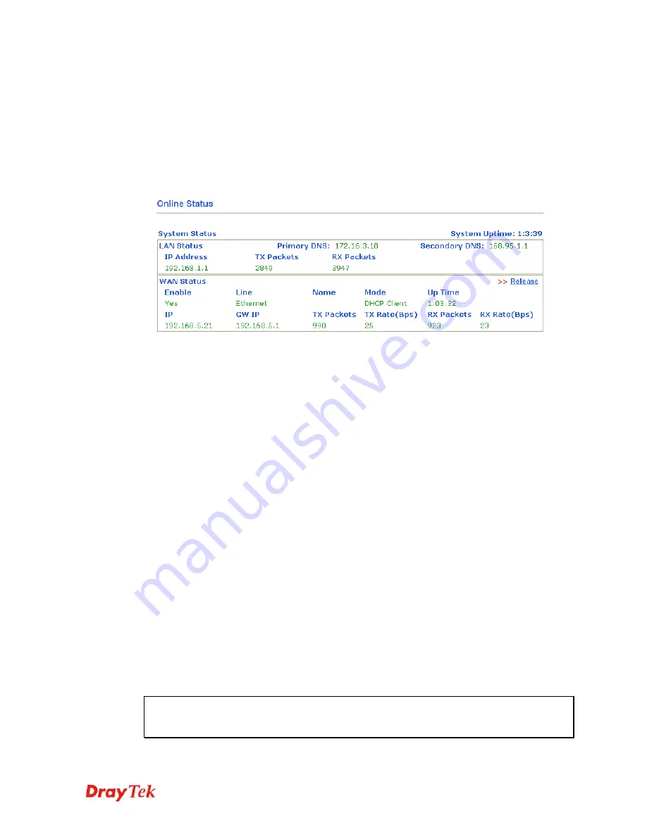 Draytek Vigor 2110 User Manual Download Page 28