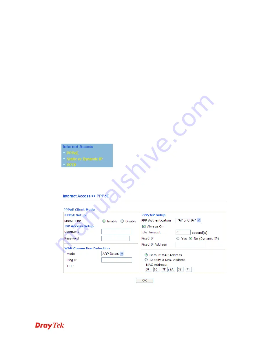 Draytek Vigor 2110 User Manual Download Page 32