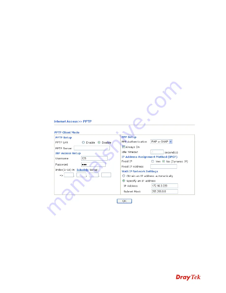 Draytek Vigor 2110 User Manual Download Page 85