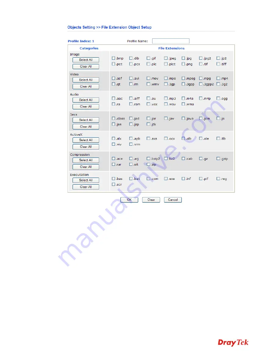 Draytek Vigor 2110 User Manual Download Page 123