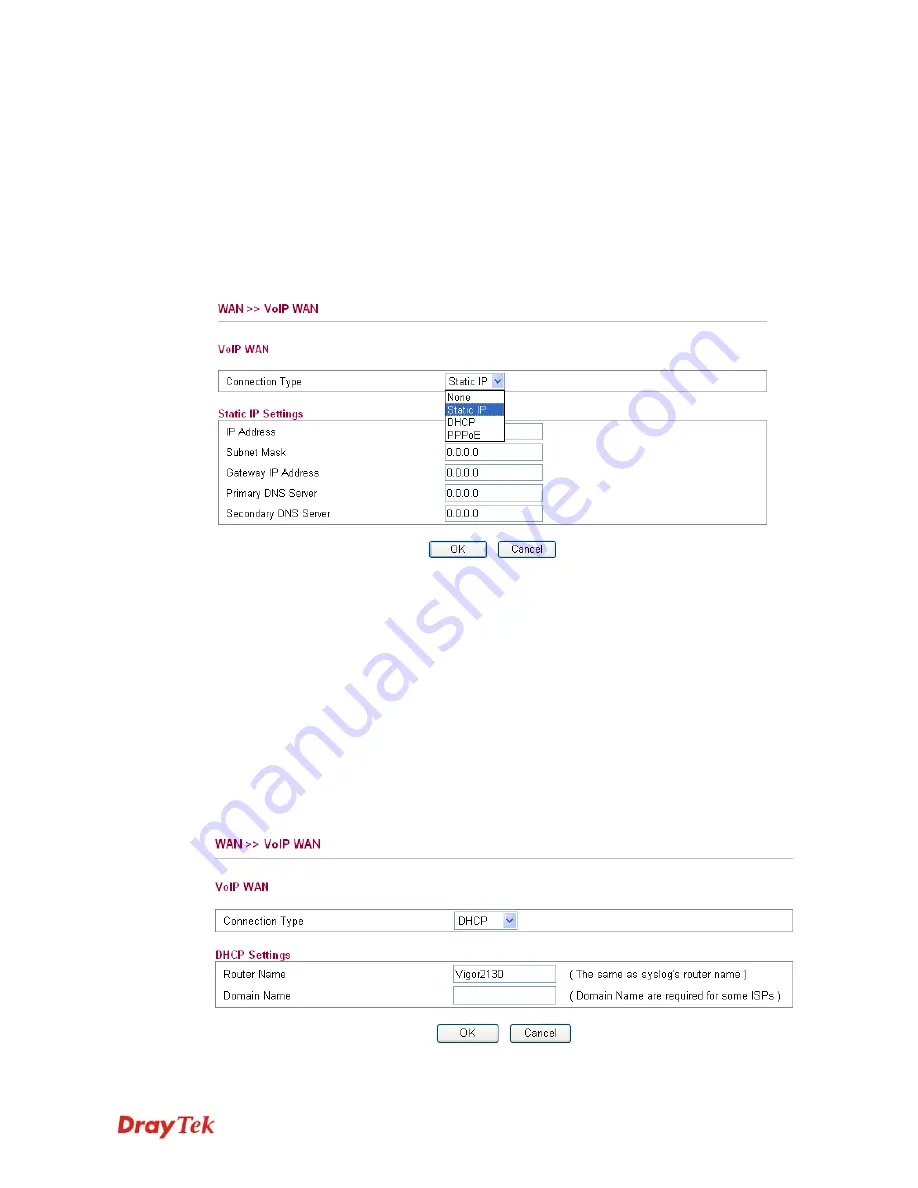 Draytek Vigor 2130 Series User Manual Download Page 52