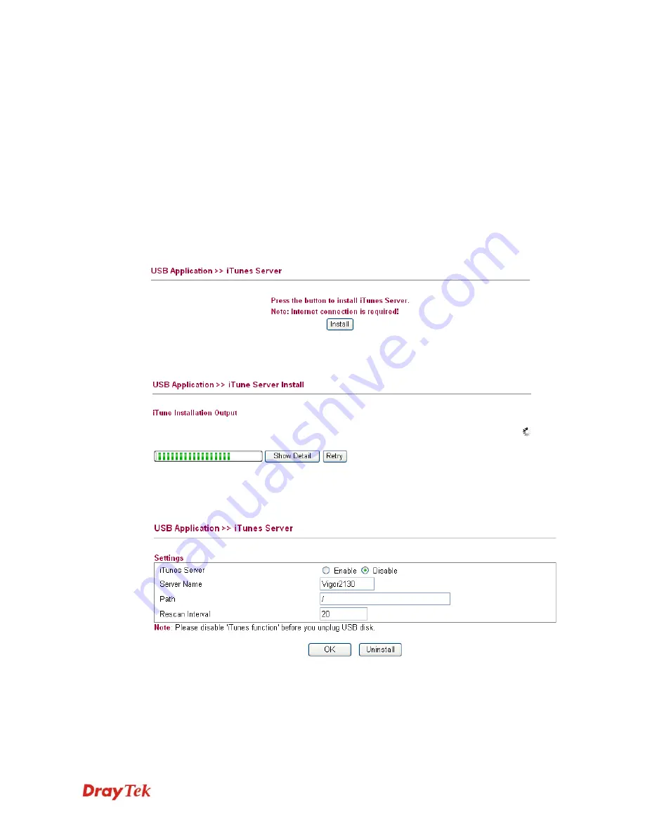 Draytek Vigor 2130 Series User Manual Download Page 110