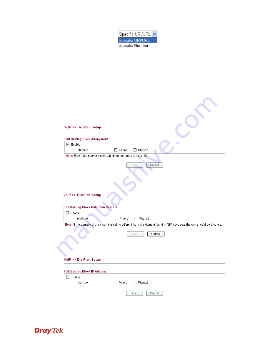 Draytek Vigor 2130 Series User Manual Download Page 118