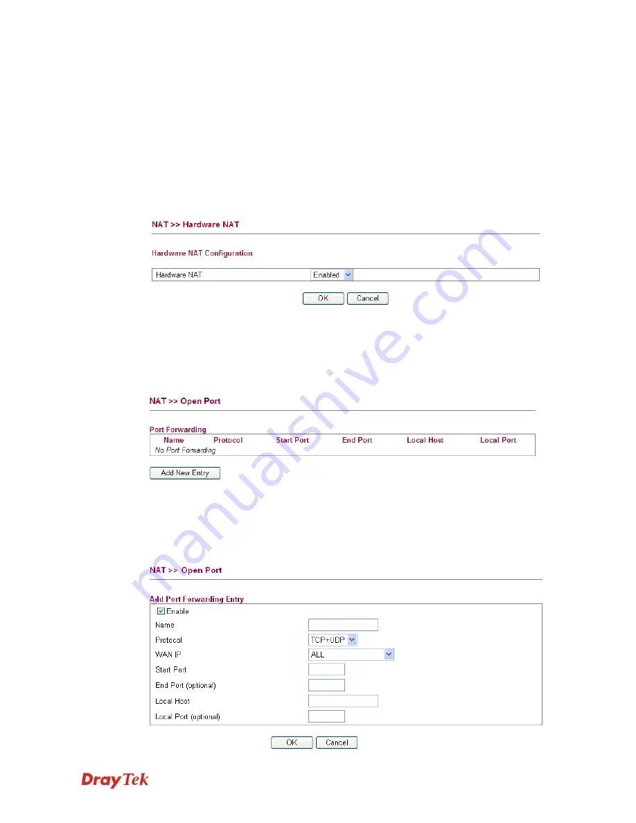 Draytek Vigor 2130 Series User Manual Download Page 184