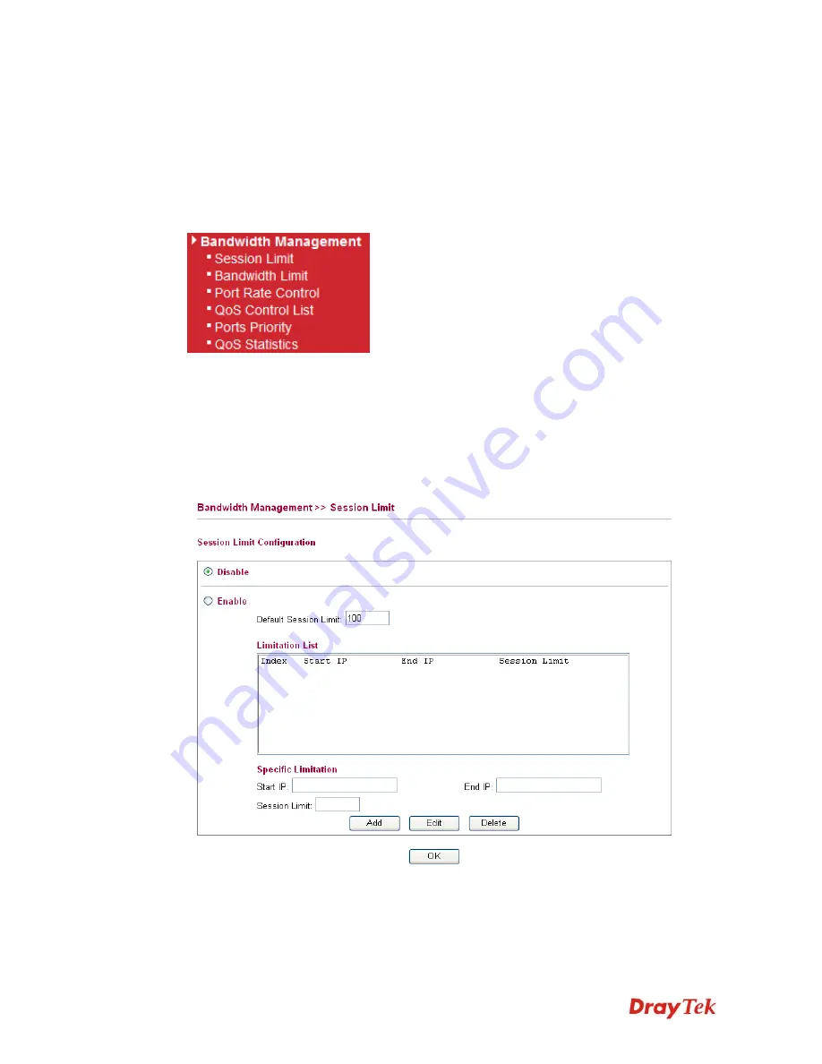 Draytek Vigor 2130 Series User Manual Download Page 207