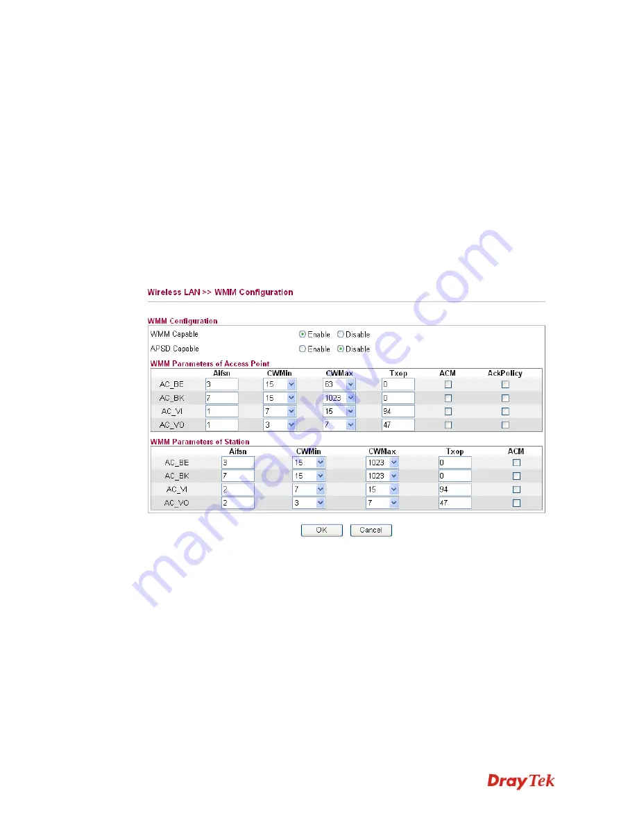 Draytek Vigor 2130 Series User Manual Download Page 247