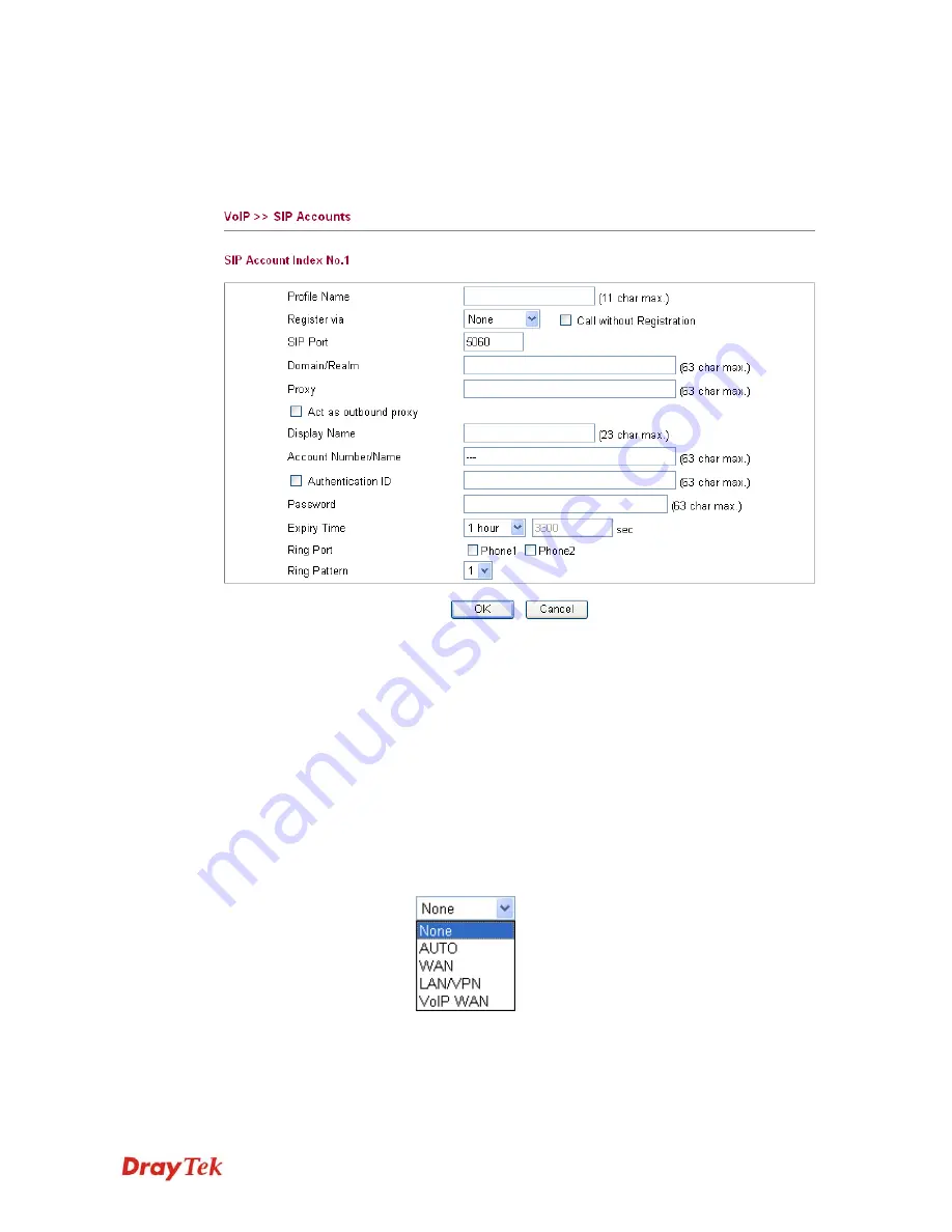 Draytek Vigor 2130 Series User Manual Download Page 268