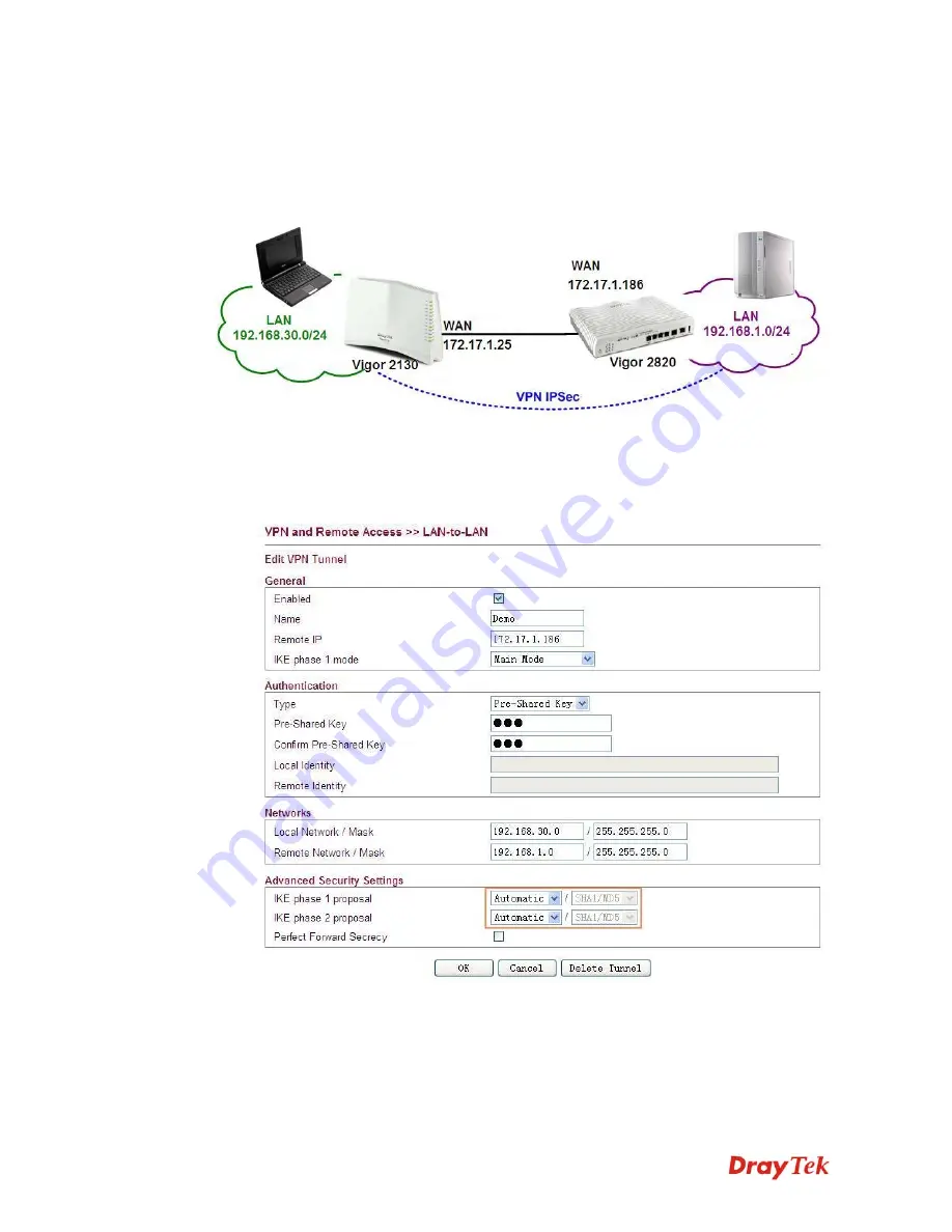 Draytek Vigor 2130 Series User Manual Download Page 317