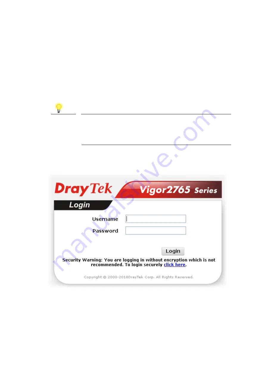 Draytek Vigor 2765 Series Скачать руководство пользователя страница 13