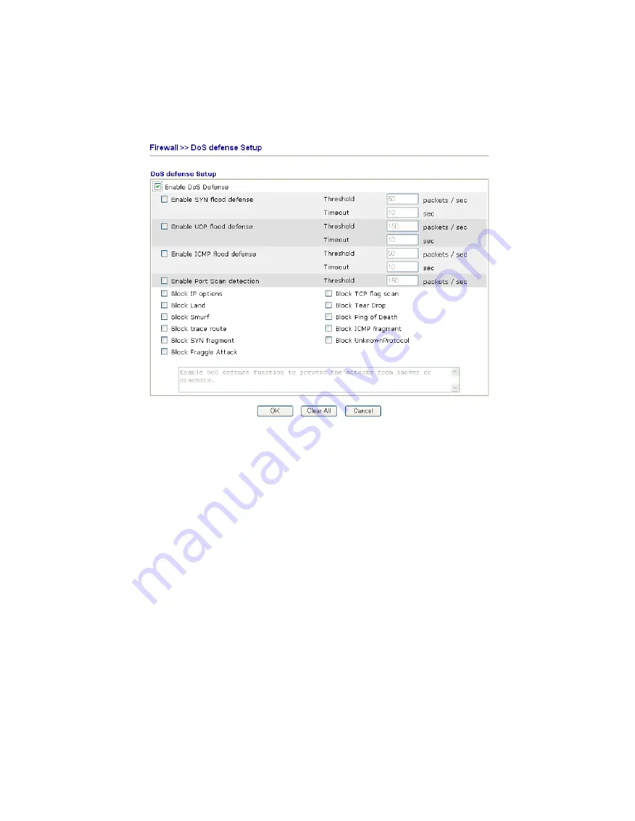 Draytek Vigor 2820 Series User Manual Download Page 89