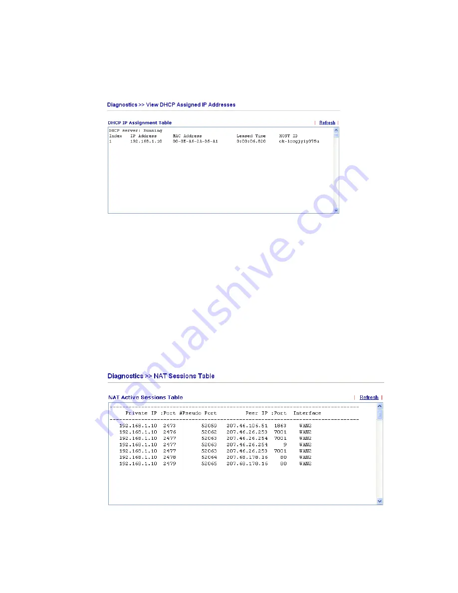 Draytek Vigor 2820 Series User Manual Download Page 176