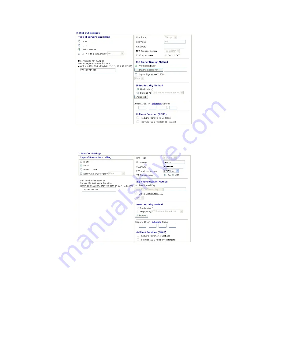 Draytek Vigor 2820 Series User Manual Download Page 183