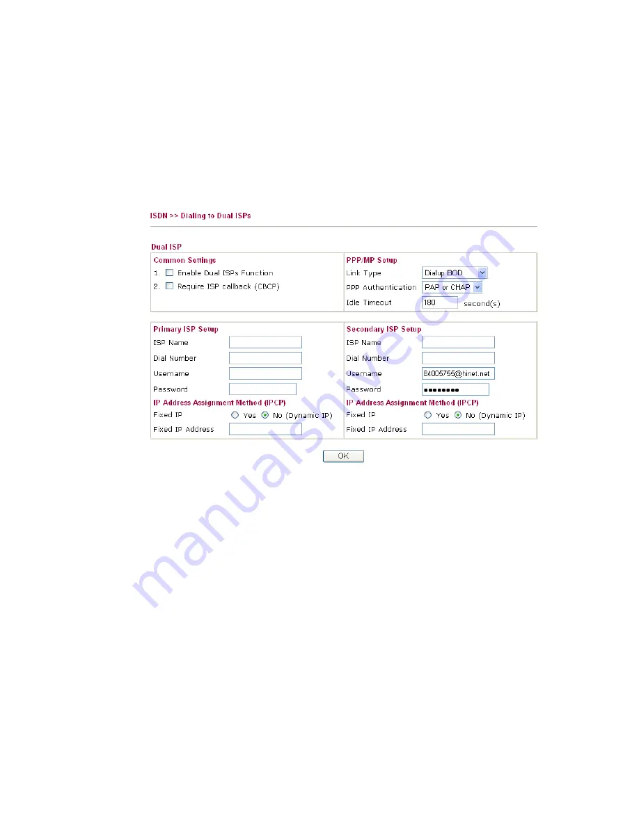 Draytek Vigor 2930 User Manual Download Page 148