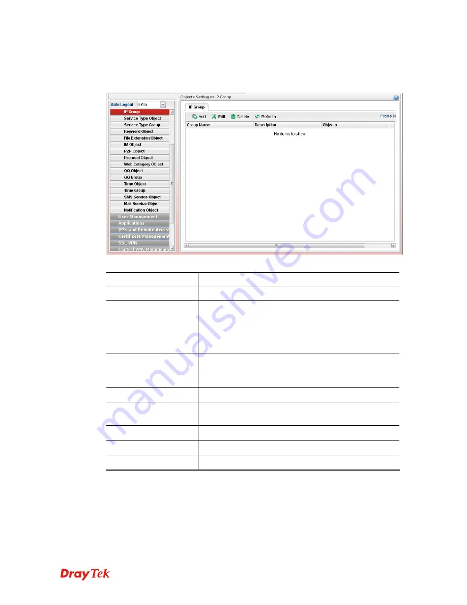 Draytek Vigor 2960 series User Manual Download Page 206