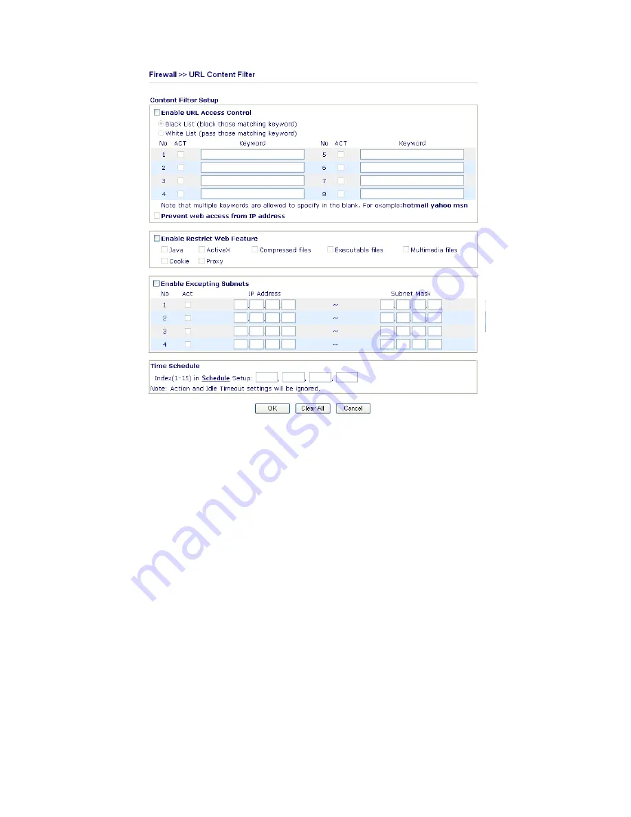 Draytek Vigor 3100 Series User Manual Download Page 55