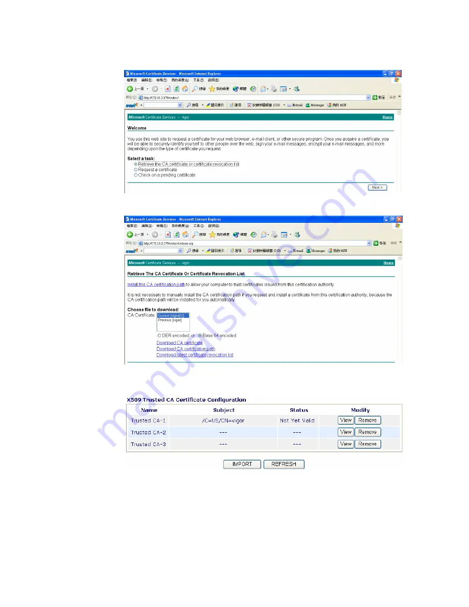 Draytek Vigor 3100 Series User Manual Download Page 113