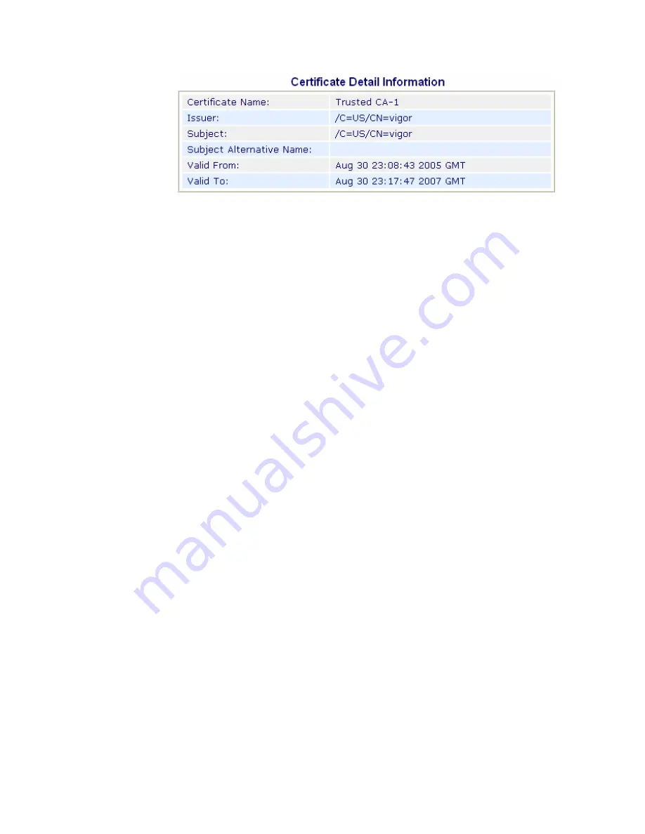 Draytek Vigor 3100 Series User Manual Download Page 114