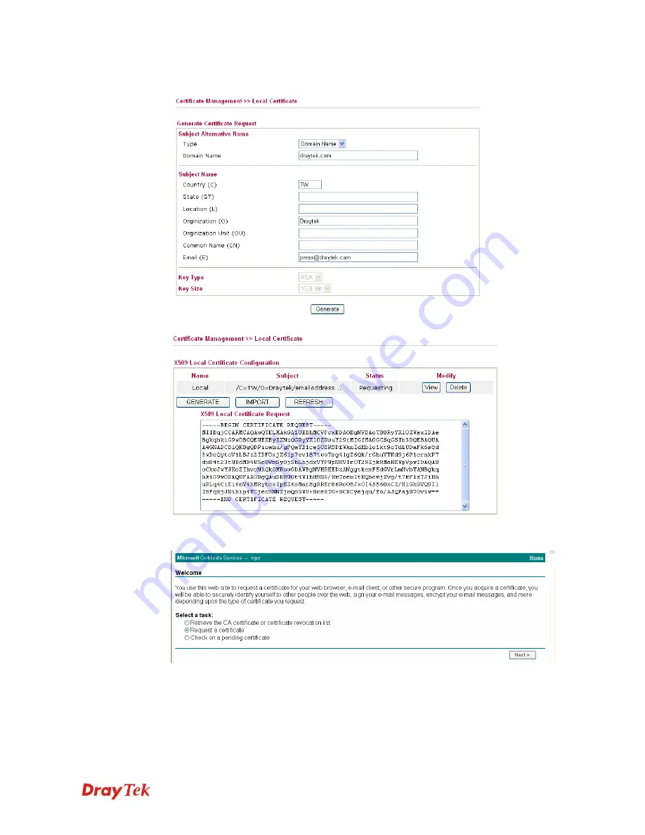 Draytek Vigor 3200 Series User Manual Download Page 85