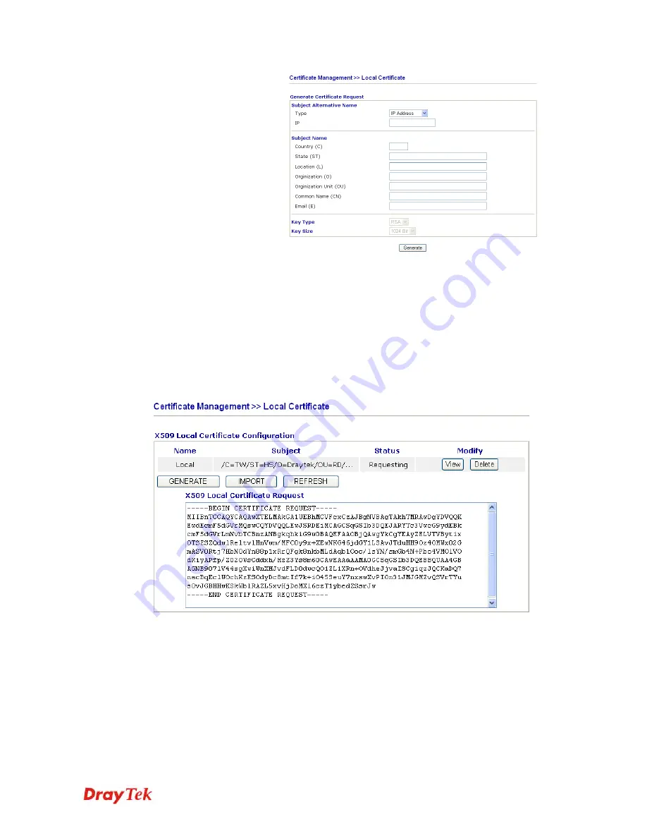 Draytek Vigor IPPBX 2820n User Manual Download Page 324