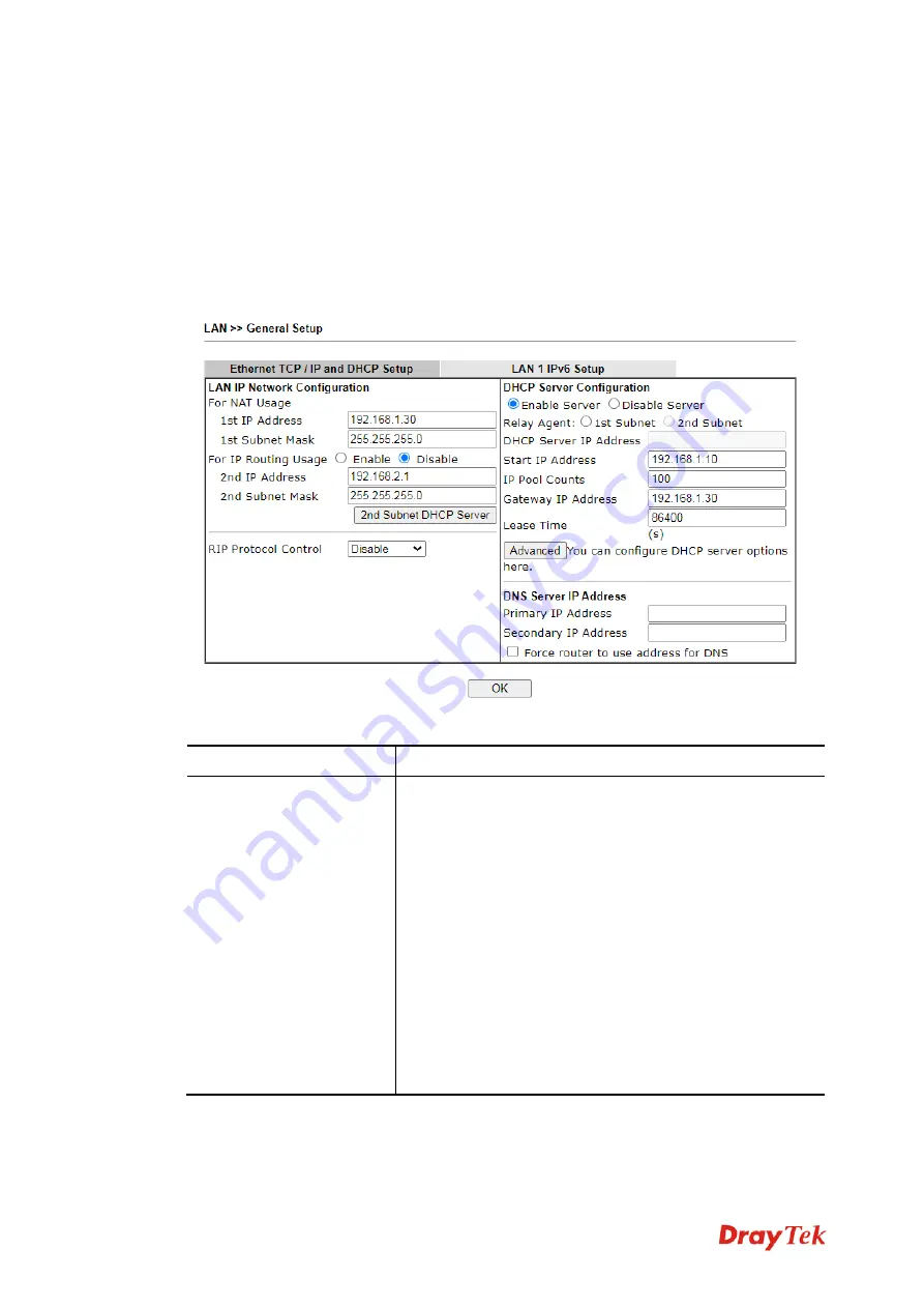 Draytek Vigor130 User Manual Download Page 60