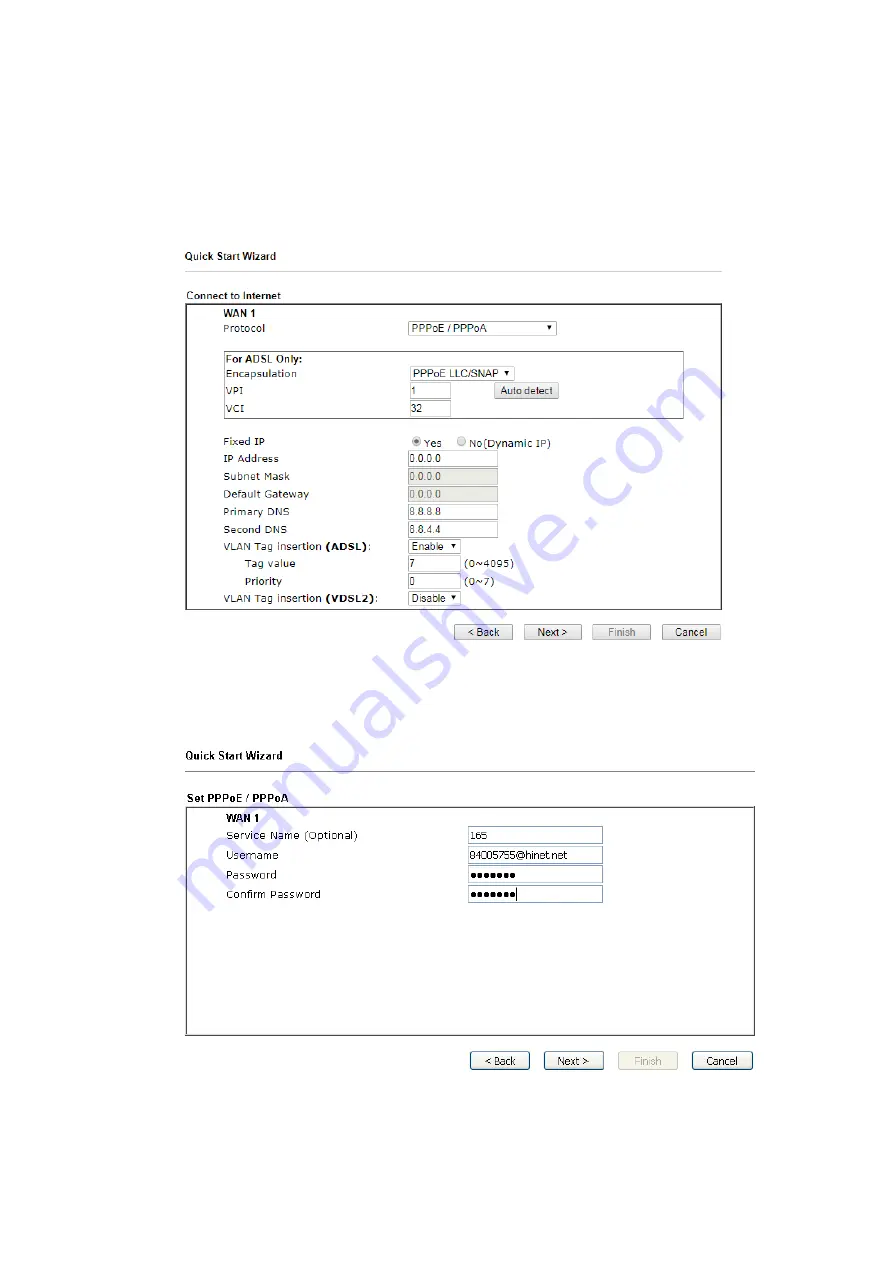 Draytek Vigor160 Series Quick Start Manual Download Page 14