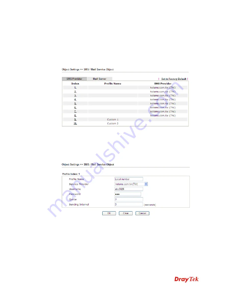 Draytek Vigor2132 Series User Manual Download Page 98