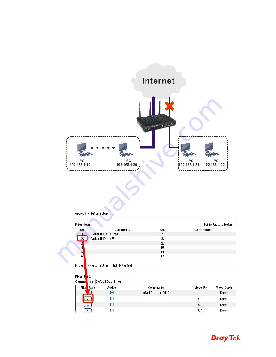 Draytek Vigor2132 Series User Manual Download Page 110