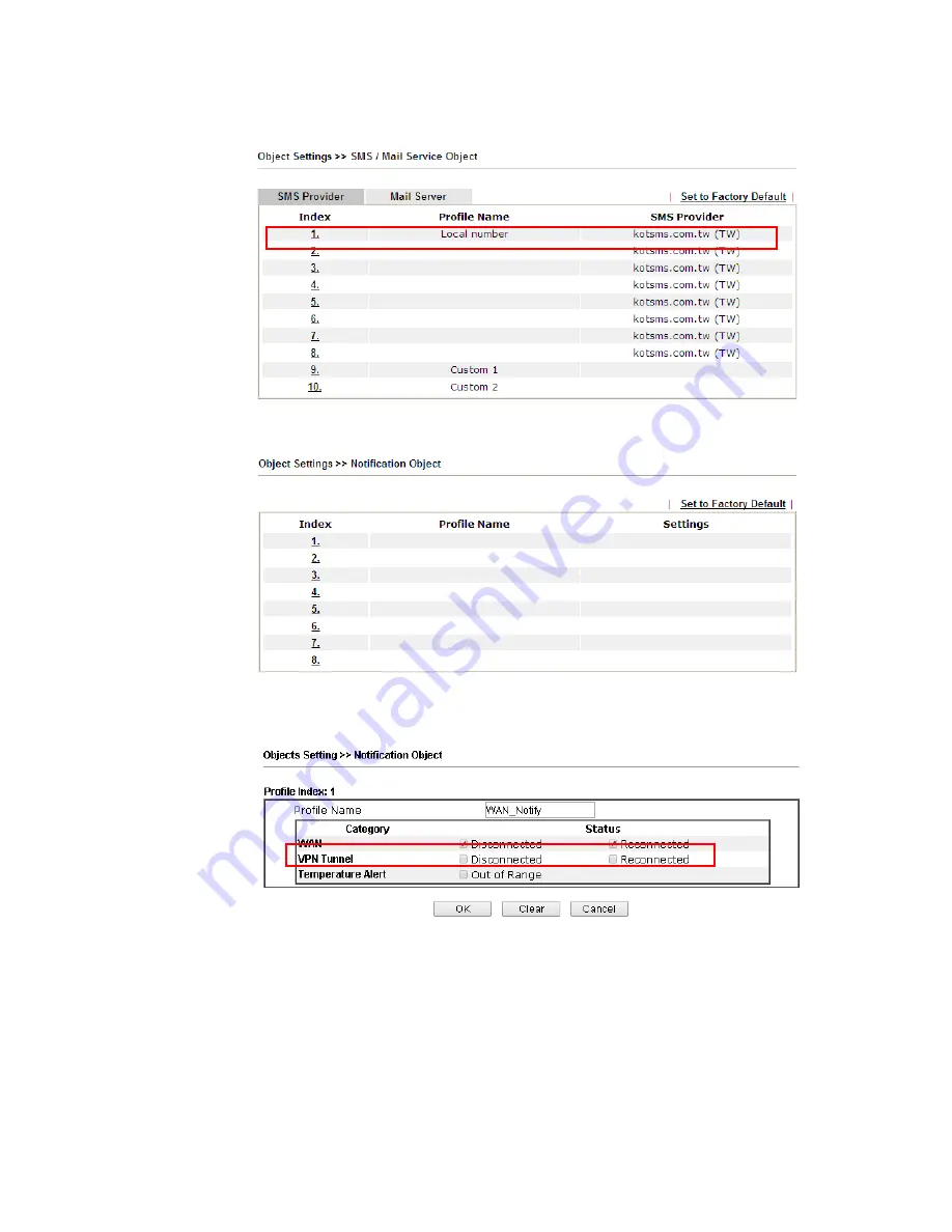 Draytek Vigor2133 Vac Скачать руководство пользователя страница 447