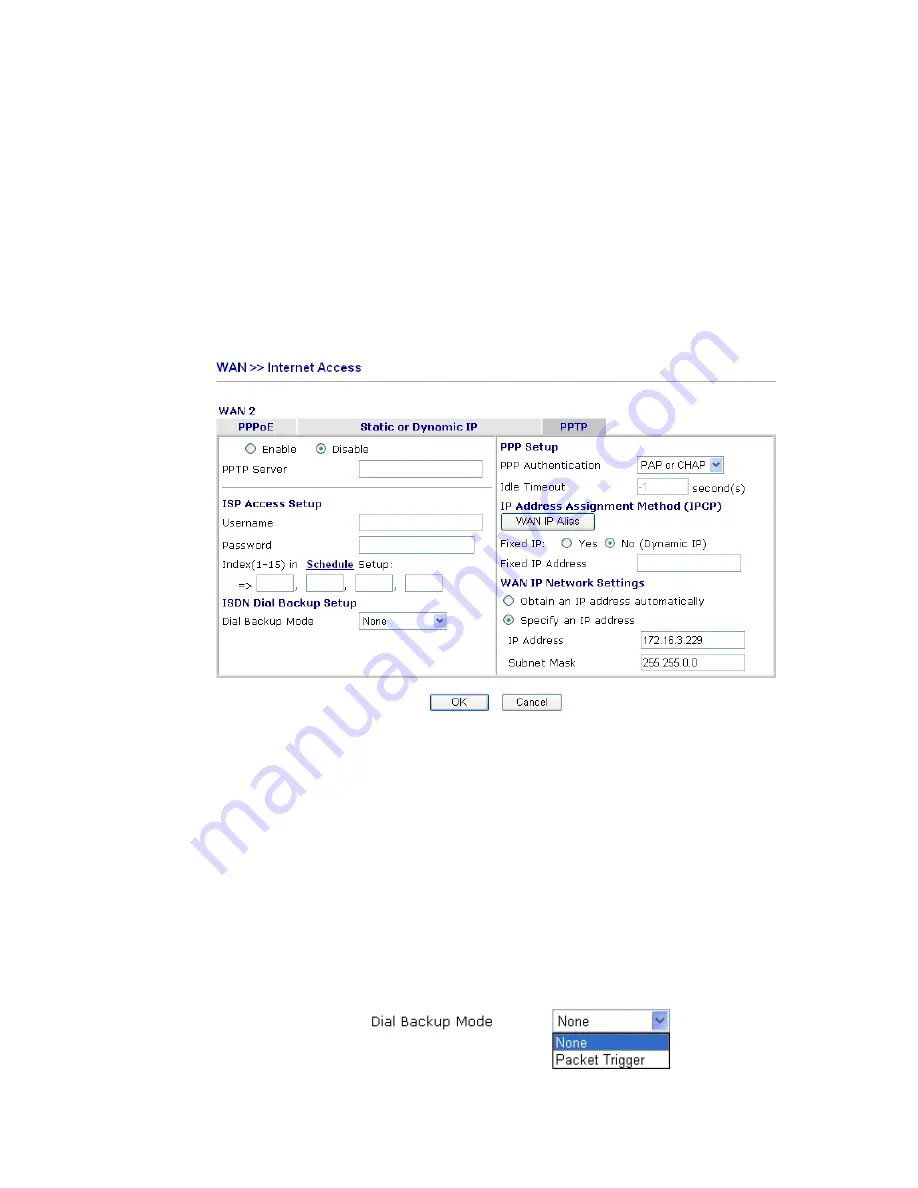 Draytek VIGOR2820 series User Manual Download Page 56