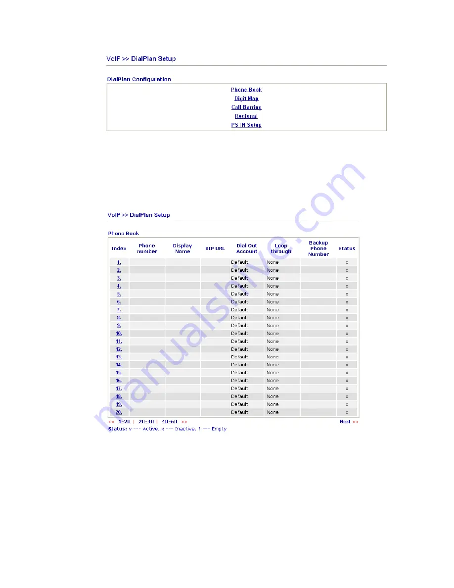 Draytek VIGOR2820 series User Manual Download Page 158