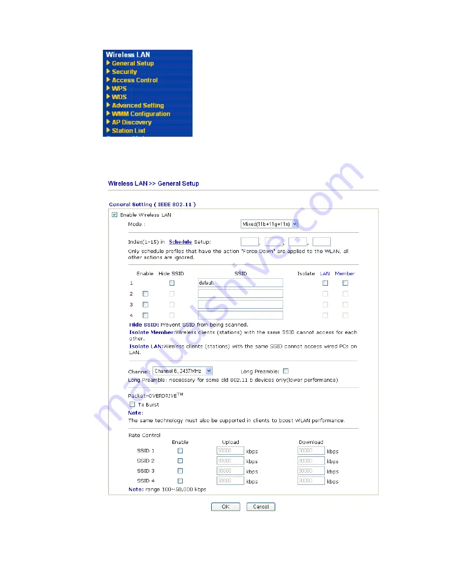 Draytek VIGOR2820 series User Manual Download Page 199