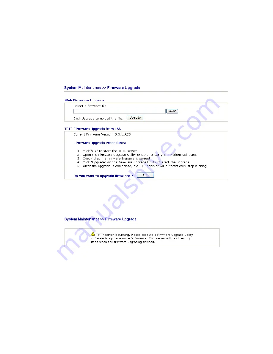 Draytek VIGOR2820 series User Manual Download Page 224