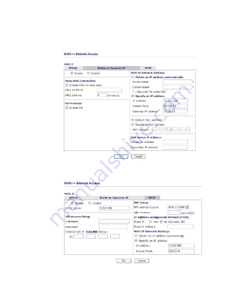 Draytek VIGOR2820 series Скачать руководство пользователя страница 267