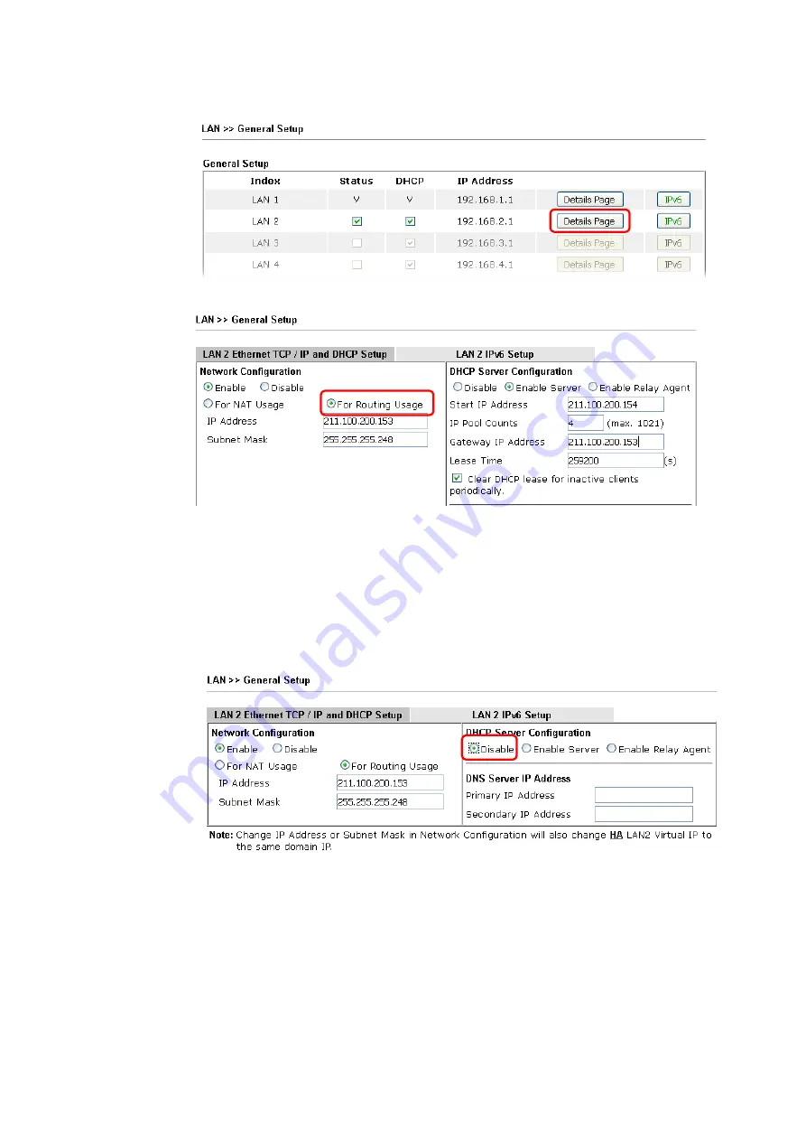 Draytek Vigor2862 Series Скачать руководство пользователя страница 286