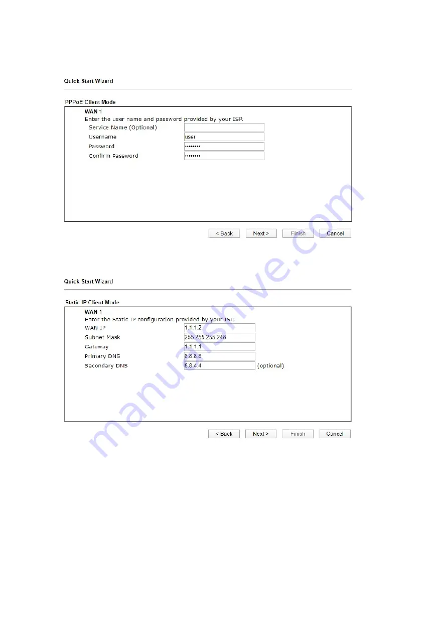 Draytek Vigor2952 Series Quick Start Manual Download Page 14