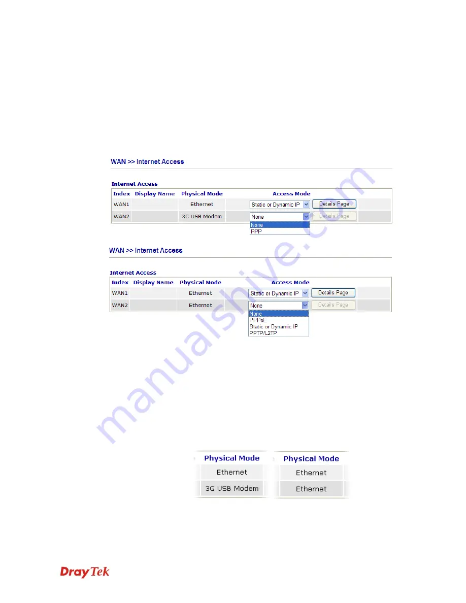 Draytek VigorIPPBX 3510 Series User Manual Download Page 127