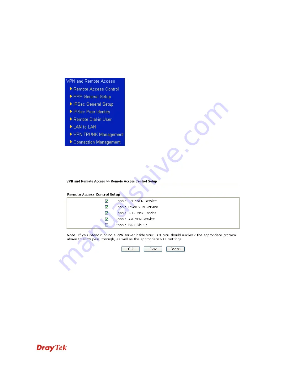 Draytek VigorPro 5510 Series User Manual Download Page 158